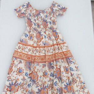 Entro Women's Floral Midi Dress Size Medium